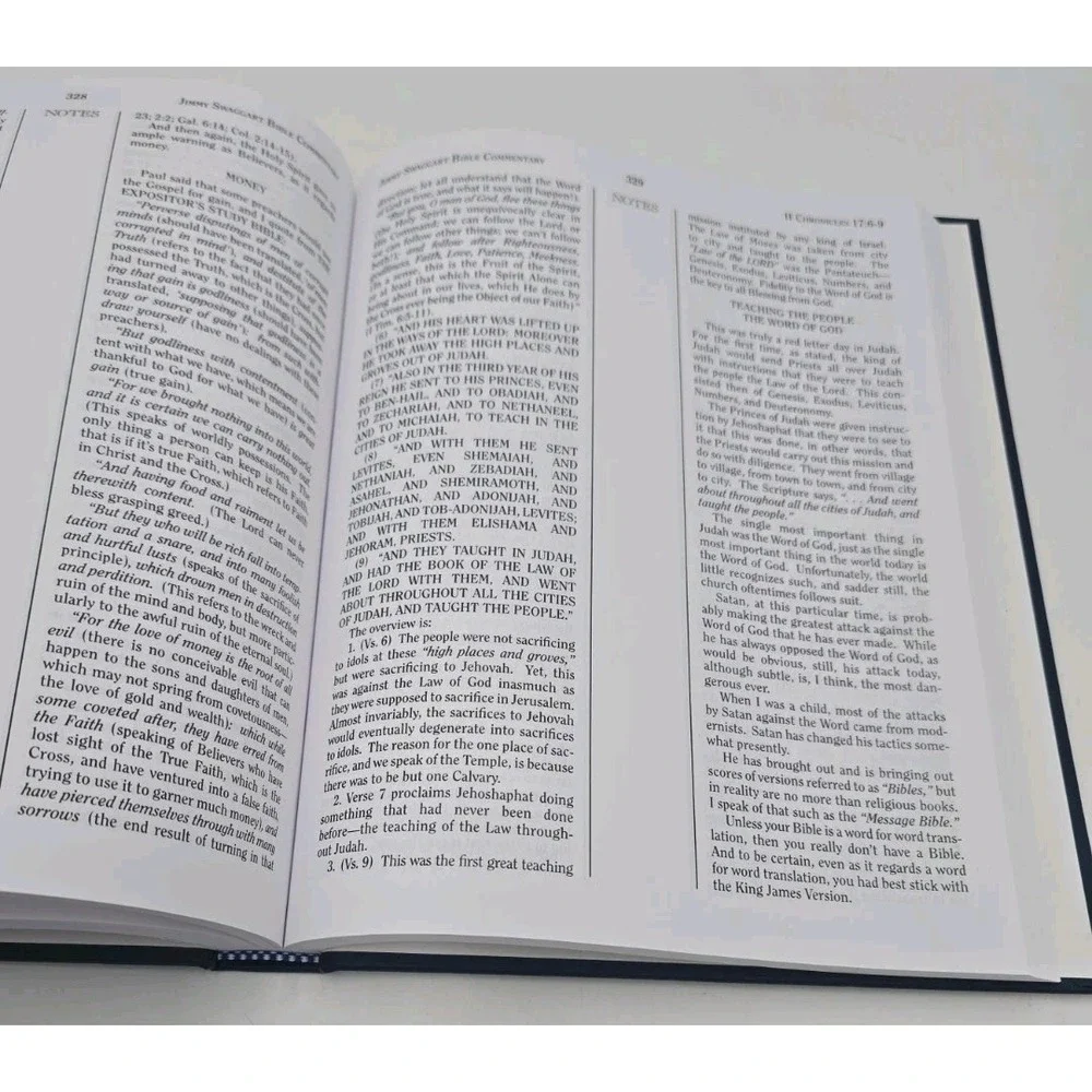 Jimmy Swaggart Bible Commentary I Chronicles II Chronicles Christian Study Book